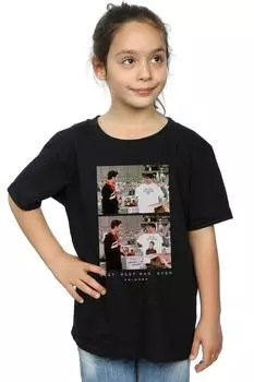 Хлопковая футболка Best Best Man Ever Friends, черный