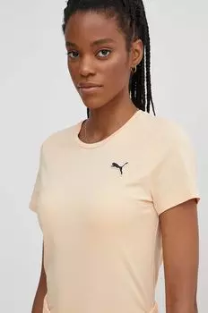 Хлопковая футболка BETTER ESSENTIALS Puma, оранжевый