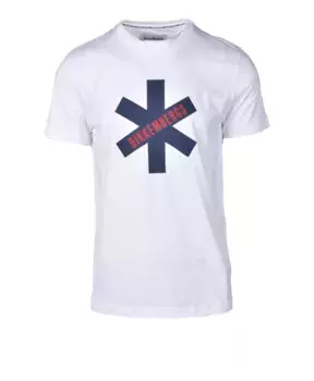Хлопковая футболка Bikkembergs, белый