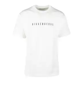 Хлопковая футболка Bikkembergs, белый