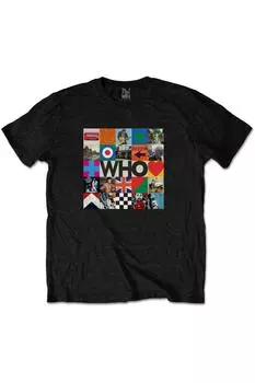 Хлопковая футболка Blocks The Who, черный