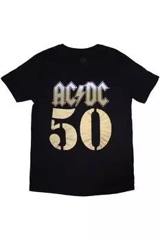 Хлопковая футболка Bolt Array AC/DC, черный