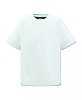 Хлопковая футболка Bottega Veneta, синий