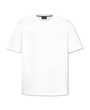 Хлопковая футболка Brioni, белый