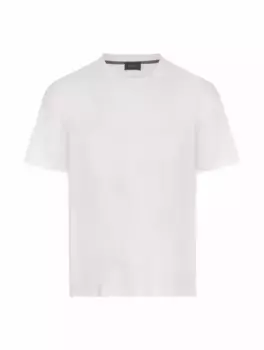 Хлопковая футболка Brioni, белый