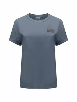 Хлопковая футболка Brunello Cucinelli