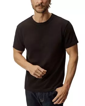 Хлопковая футболка Buck Mason Field-Spec, черный