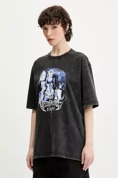 Хлопковая футболка Buffy Tee Os Adidas Originals, черный