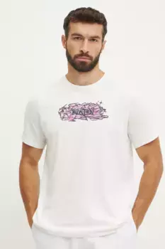 Хлопковая футболка Burton, белый