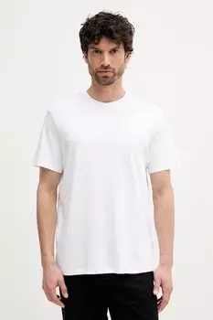 Хлопковая футболка Calvin Klein, белый