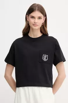 Хлопковая футболка Calvin Klein Jeans, черный