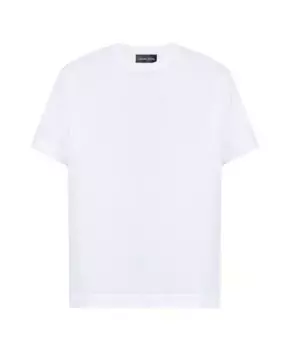 Хлопковая футболка Canada Goose, белый