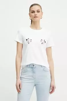 Хлопковая футболка CAUCASO Marella, белый