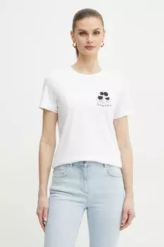 Хлопковая футболка CAUCASO Marella, белый