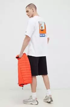 Хлопковая футболка Champion, белый