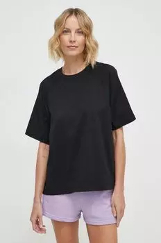 Хлопковая футболка Champion, черный