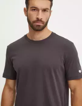 Хлопковая футболка Champion, серый