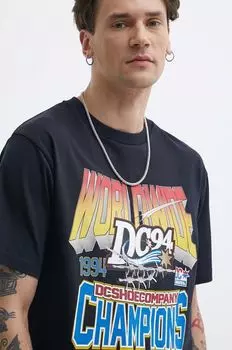 Хлопковая футболка Champs DC, черный