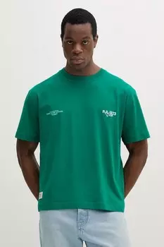 Хлопковая футболка Colville Pepe Jeans, зеленый