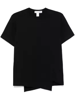 Хлопковая футболка Comme Des Garons Shirt, черный