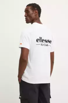 Хлопковая футболка CONDENA Ellesse, белый