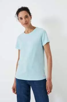 Хлопковая футболка Crew Clothing Company, зеленый