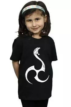 Хлопковая футболка Dark Arts Harry Potter, черный