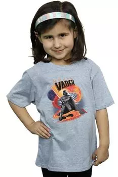 Хлопковая футболка Darth Vader Swirling Fury Star Wars, серый