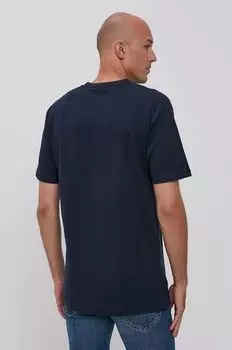 Хлопковая футболка DC, темно-синий