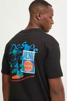 Хлопковая футболка DC Transfer, черный