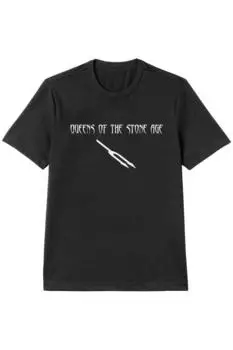 Хлопковая футболка Deaf Songs Queens Of The Stone Age, черный