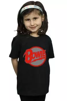 Хлопковая футболка Diamond Dogs David Bowie, черный