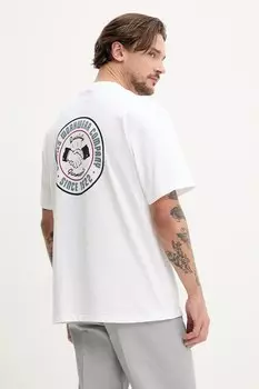 Хлопковая футболка Dickies, белый