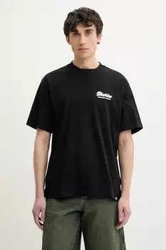 Хлопковая футболка Dickies, черный