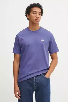 Хлопковая футболка Dickies, синий