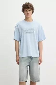 Хлопковая футболка Dickies, синий