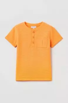 Хлопковая футболка для детей OVS, оранжевый