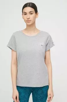 Хлопковая футболка для отдыха Tommy Hilfiger, серый