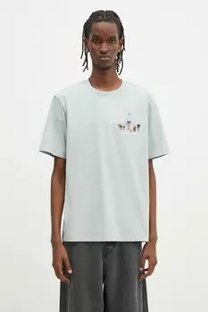 Хлопковая футболка Dog Walker Filling Pieces, синий