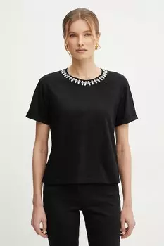 Хлопковая футболка Douti Morgan, черный