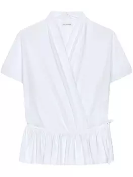 Хлопковая футболка DRIES VAN NOTEN, белый