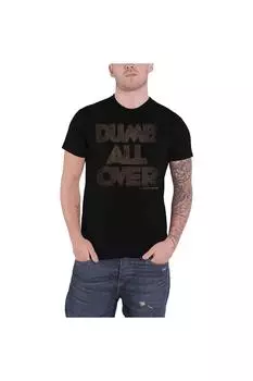 Хлопковая футболка Dumb по всей поверхности Frank Zappa, черный