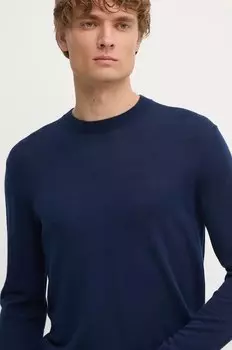 Хлопковая футболка Ea7 Emporio Armani, черный