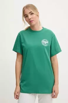 Хлопковая футболка Ellesse MERIBEL, зеленый
