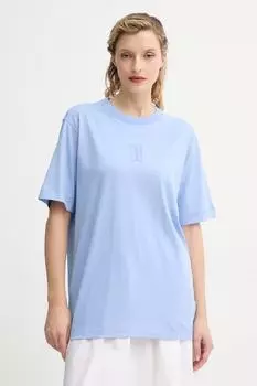 Хлопковая футболка FAYEH By Malene Birger, синий