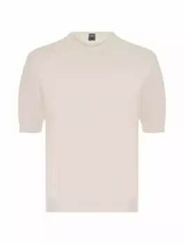 Хлопковая футболка Fedeli, бежевый