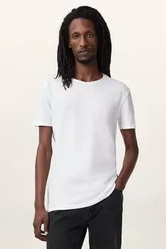 Хлопковая футболка FIGURE Allsaints, белый