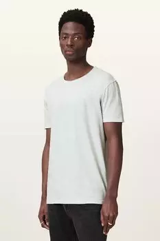 Хлопковая футболка FIGURE Allsaints, зеленый