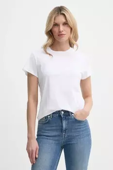 Хлопковая футболка Filippa K, белый