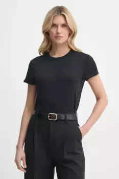 Хлопковая футболка Filippa K, черный
